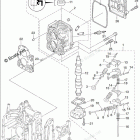 MFS8B CYLINDER HEAD & OIL PUMP
