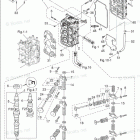 MFS30C CYLINDER HEAD & OIL PUMP