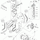 MD40B2 VAPOR SEPARATOR & FUEL LINE