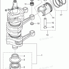 MD90C2 PISTON & CRANK SHAFT