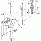 MFS30C GEAR CASE, DRIVE SHAFT