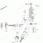 BFT250A Crankshaft Piston