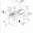 BFT60A GEAR CASE (W60A-POWER THRUST MODEL)