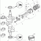 MFS25C PISTON & CRANK SHAFT