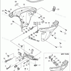 MFS20E (EFI) FRONT PANEL & DRIVE SHAFT HOUSING COVER