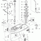 MD40B2 GEAR CASE, DRIVE SHAFT