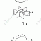 BFT150A Water Pump Impeller Kit (1)