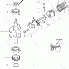 MFS2.5B PISTON & CRANK SHAFT