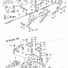 BFT250A FR. COVER BRACKET / FR. LOCK SHAFT