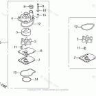 BFT200A WATER PUMP IMPELLER SET