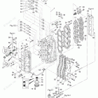 MD115A2 CYLINDER & CRANK CASE