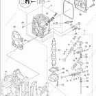 MFS8B CYLINDER HEAD & OIL PUMP