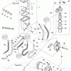 MD40B2 VAPOR SEPARATOR & FUEL LINE