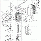 MFS50A CYLINDER HEAD & OIL PUMP
