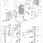MFS25C CYLINDER HEAD & OIL PUMP