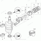 MFS15D PISTON & CRANK SHAFT