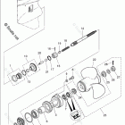 MD40B2 Gear Case (Propeller Shaft) MD30 / 40 / 50B2