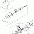 MFS25C GEAR CASE (PROPELLER SHAFT)