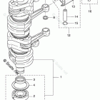 MD115A2 PISTON & CRANK SHAFT