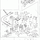 BFT250A REMOTE CONTROL (TOP MOUNT DUAL TYPE) (RIGHT)