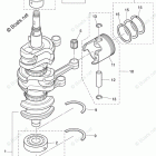 MD40B2 PISTON & CRANK SHAFT