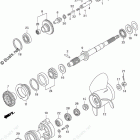 BFT150A PROPELLER SHAFT + PROPELLER (COUNTER ROTATION)