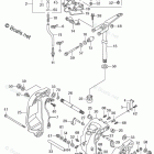 BFT250A Stern Bracket + Swivel Case