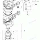 MD115A2 PISTON & CRANK SHAFT