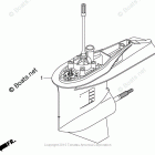 BFT75A Gear Case Assy.
