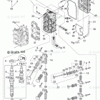 MFS30C CYLINDER HEAD & OIL PUMP