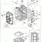 MFS40A CYLINDER & CRANK CASE