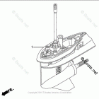 BFT150A Gear Case Assy.