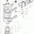 MD90C2 PISTON & CRANK SHAFT