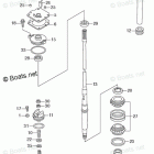 BFT150A Water Pump + Vertical Shaft