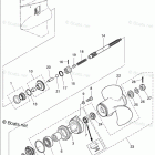 MD50B2 Gear Case (Propeller Shaft) MD30 / 40 / 50B2