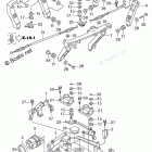 BFT250A FR. COVER BRACKET / FR. LOCK SHAFT