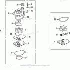 BFT200A WATER PUMP IMPELLER SET