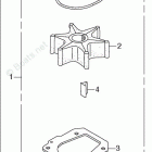 BFT150A Water Pump Impeller Kit (1)