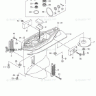 BFTW60A (Power Thrust) GEAR CASE (60A-STD. MODEL)