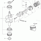 MFS2.5B PISTON & CRANK SHAFT