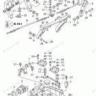 BFT250A FR. COVER BRACKET / FR. LOCK SHAFT