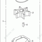 BFT115A Water Pump Impeller Kit (1)