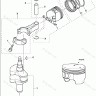 MFS6C PISTON & CRANK SHAFT