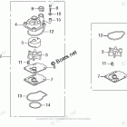 BFT225A WATER PUMP IMPELLER SET