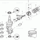 MFS40A PISTON & CRANK SHAFT