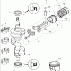MFS30B PISTON & CRANK SHAFT