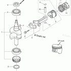MFS2.5B PISTON & CRANK SHAFT