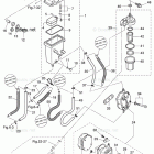MD50B2 VAPOR SEPARATOR & FUEL LINE