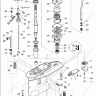 MD90C2 GEAR CASE, DRIVE SHAFT