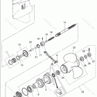 MD50B2 GEAR CASE (PROPELLER SHAFT)